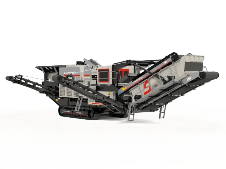 SF-380D-2S Mobile Integrated Crushing and Screening Machine