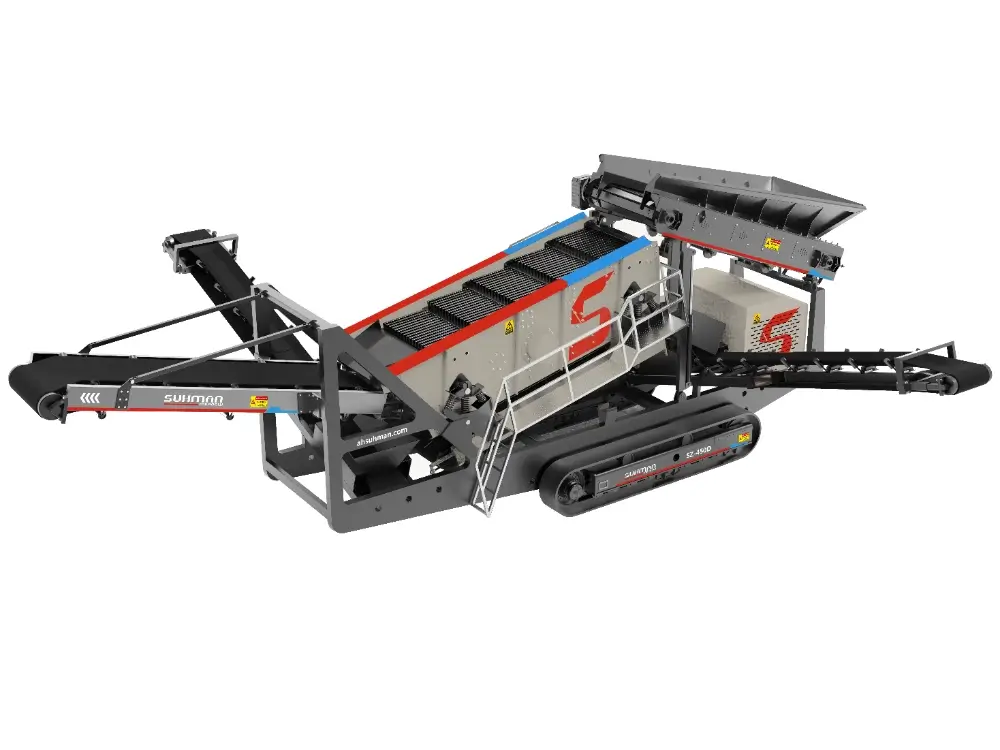 SZ-450D Mobile Heavy Duty Screening Plant