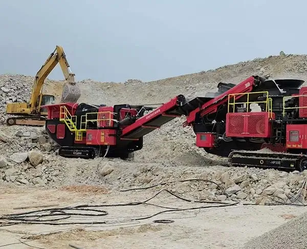 220 TPH Granite Aggregate Plant in Guangdong