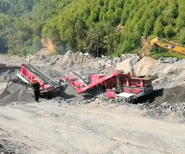 170TPH Quarry Crushing Plant in Russia