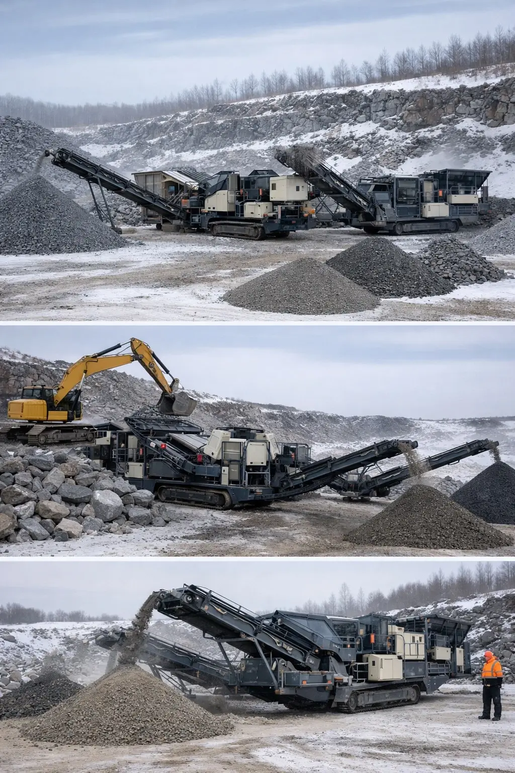 150 TPH Mobile Diabase Crushing in Russia
