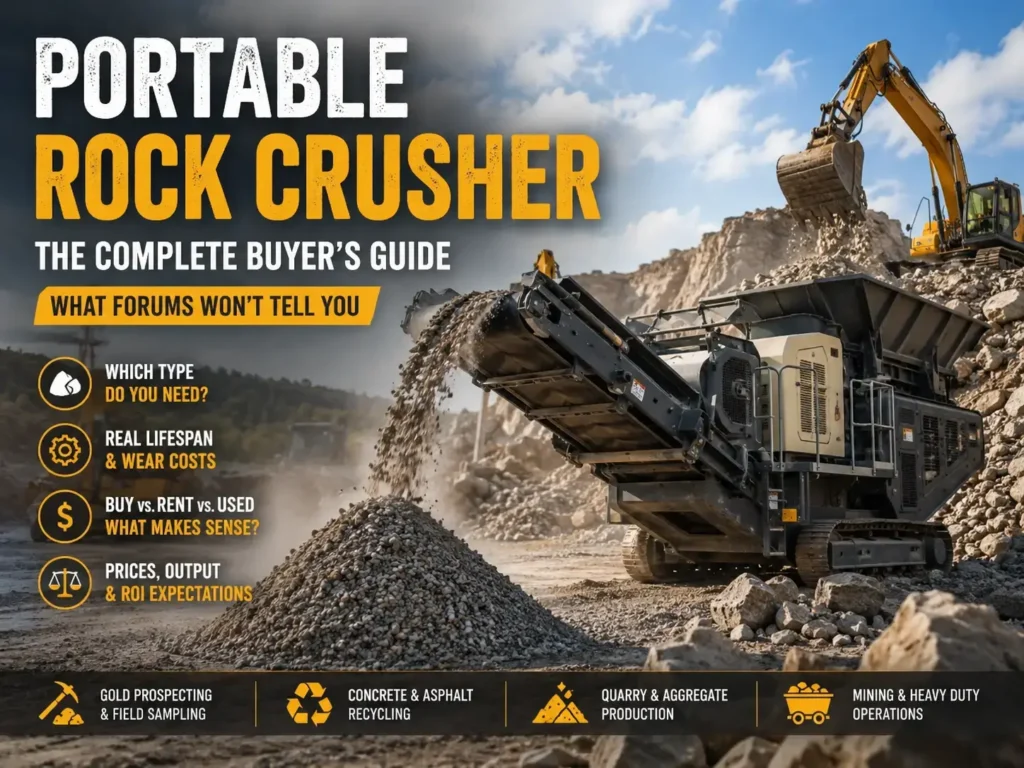 Portable Rock Crusher: Real Lifespan, DIY and Brand